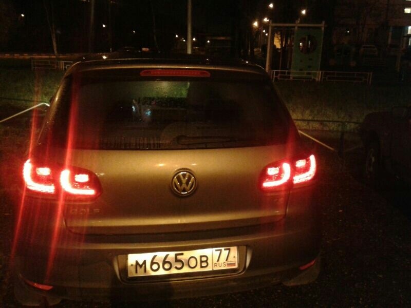 Как снять заднюю фару гольф 6 Фары GTI - Volkswagen Golf Mk6, 1,6 л, 2012 года тюнинг DRIVE2