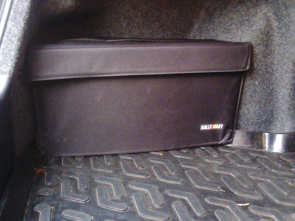 Сумки в багажник от Lancer X Ralliart — Mitsubishi Lancer X, 2 л, 2011 ...