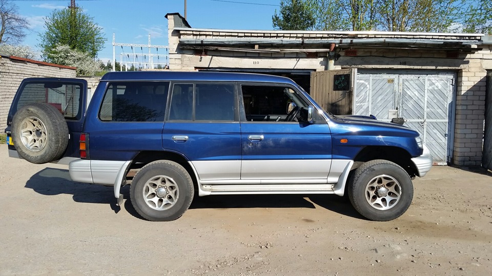 Тапки часть 2. — Mitsubishi Pajero (2G), 2,5 л, 1992 года | колёсные ...