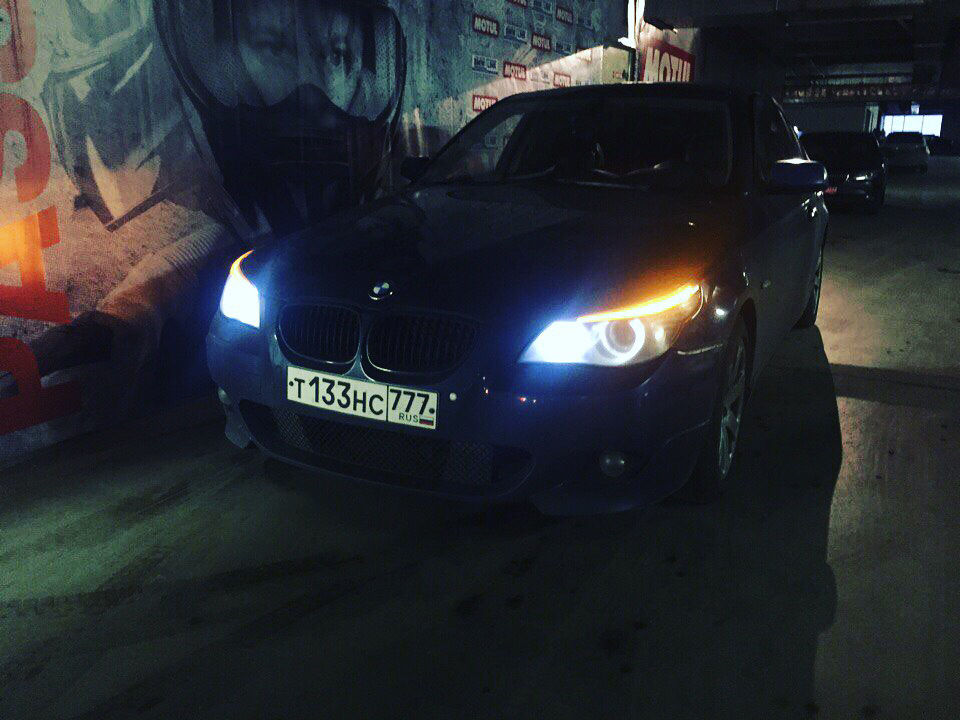 Какие лампочки в фарах bmw e60