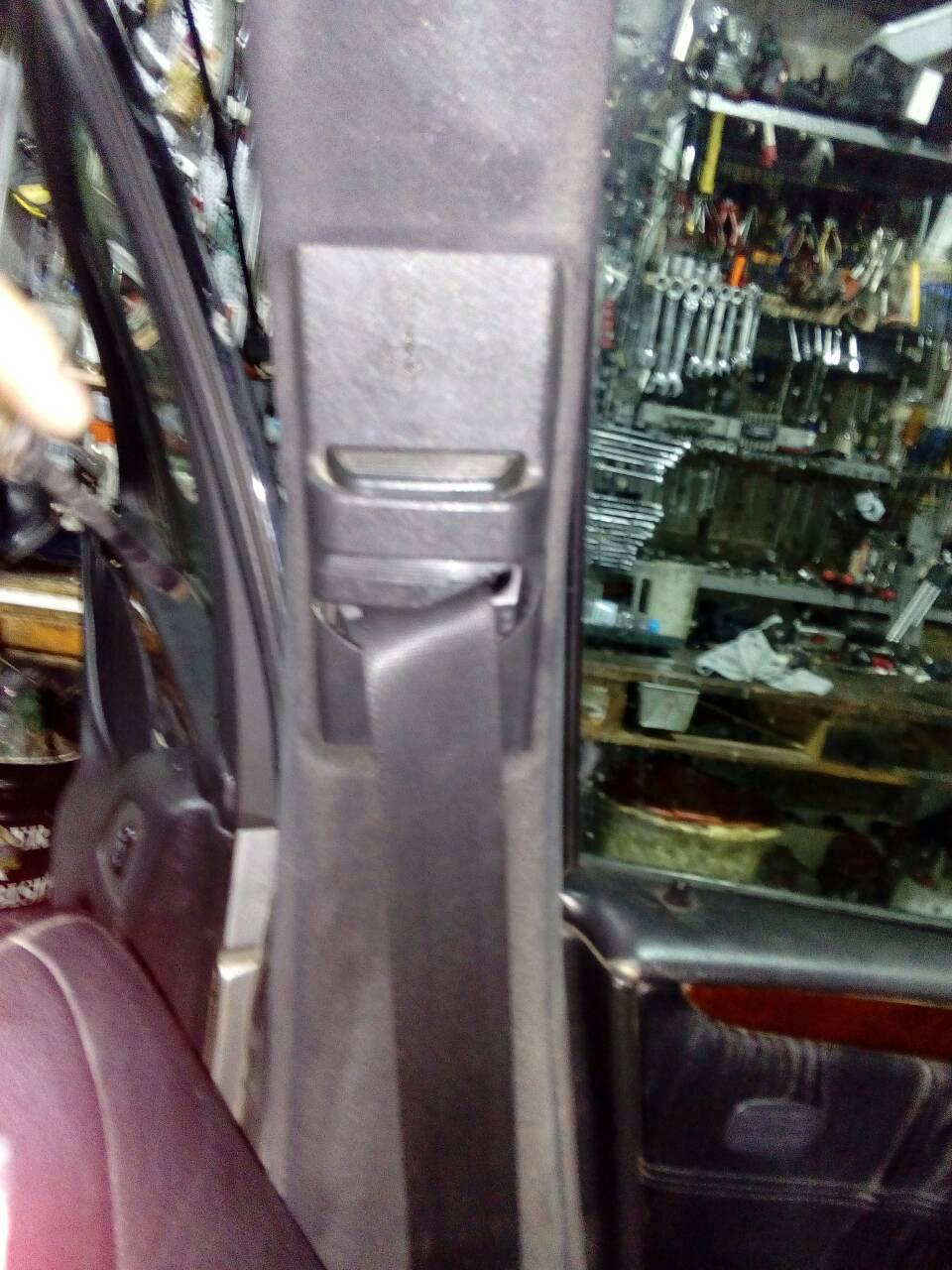driver Seat belt return problem.fixed. — MercedesBenz Eclass (W210