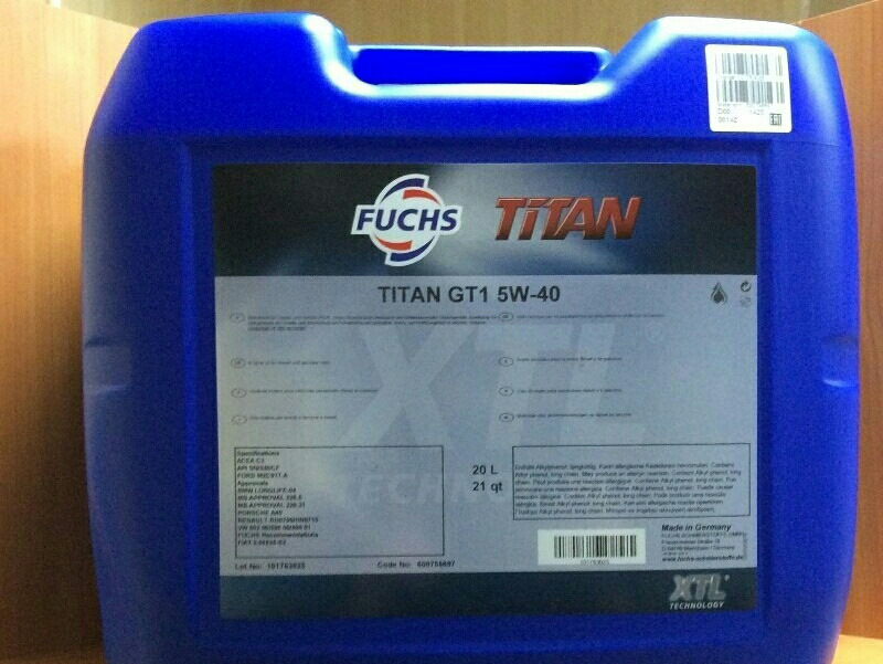 Fuchs titan 5w40. Fuchs Titan gt 5 40. Titan gt1 5w-40 20l. Масло Fuchs Titan gt1 5w-40 4л. Titan gt1 SAE 5w-40.