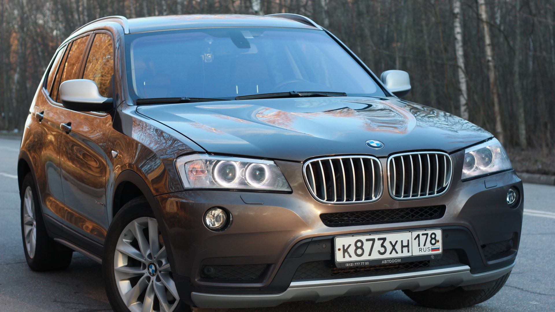 BMW x3 f25 Bronze Metallic