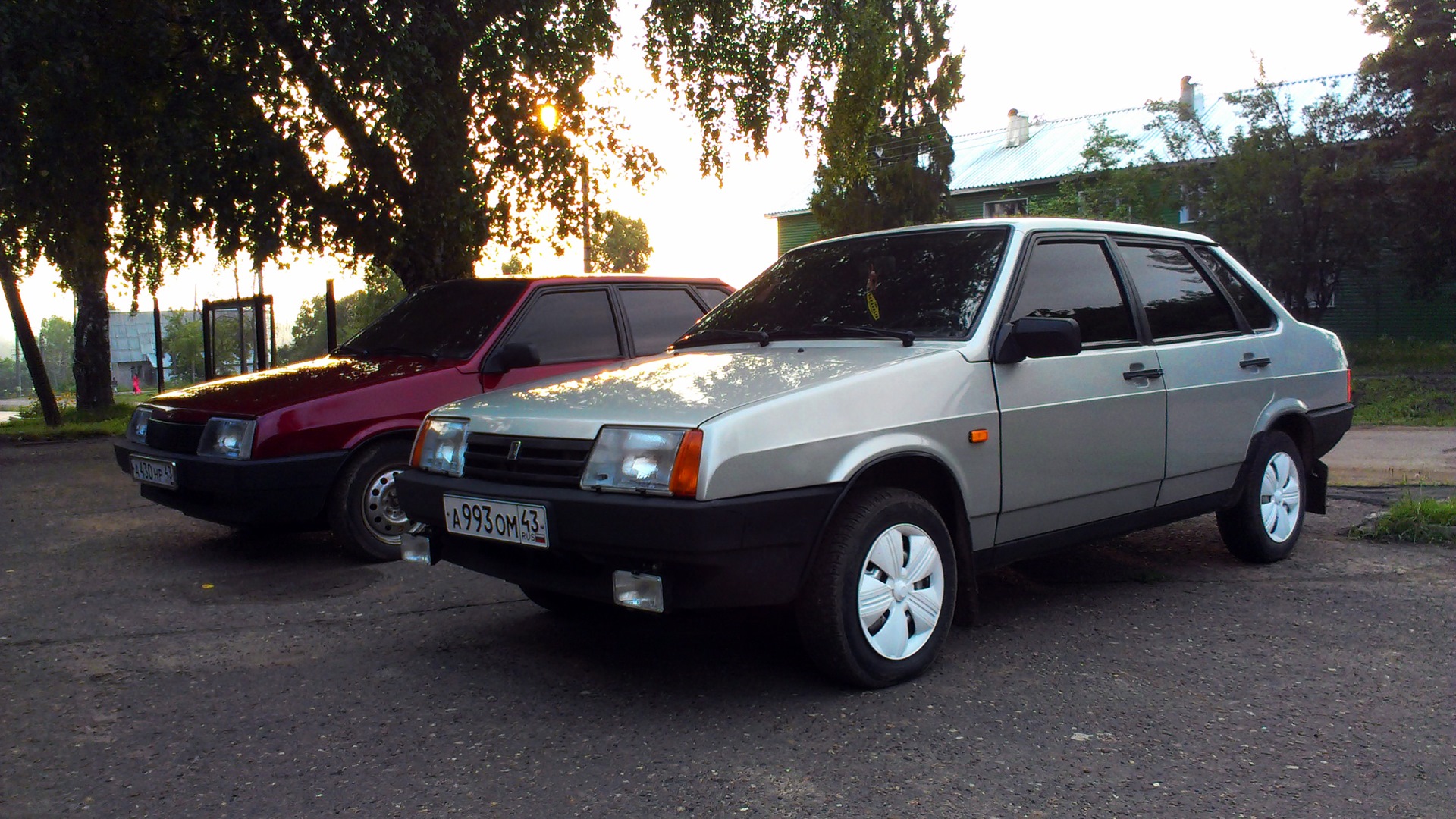 Lada 21093 1.5 бензиновый 2001 | Вишневая 09 на DRIVE2