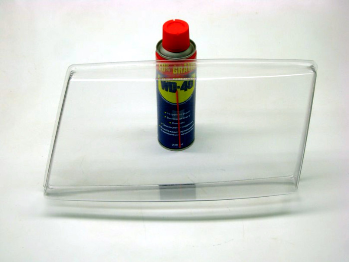 Прозрачные (гладкие) стекла фар на TOYOTA CROWN JZS143 из поликарбоната ...