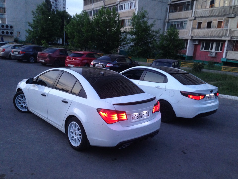 Chevrolet Cruze тонированный