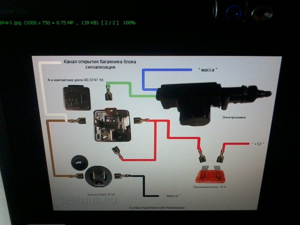 открывание багажника с кнопки — DRIVE2