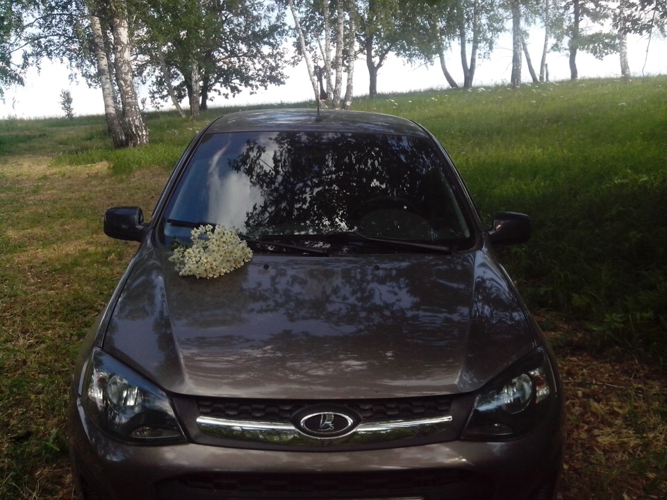 Замена передних тормозных колодок — Lada Калина Хэтчбек (2G), 1,6 л ...