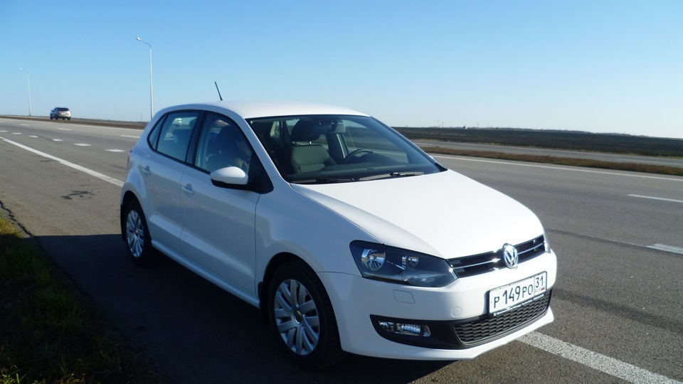 Volkswagen Polo 2010 Р±РµР»С‹Р№