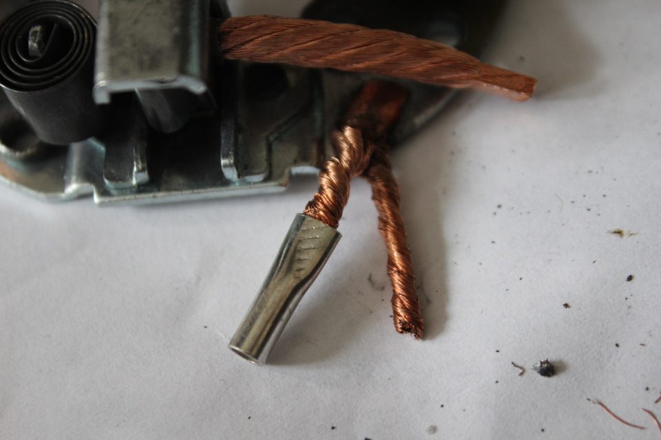 Развалились щетки на стартере. Замена щеток — KIA Sorento (1G), 2,5 л ...