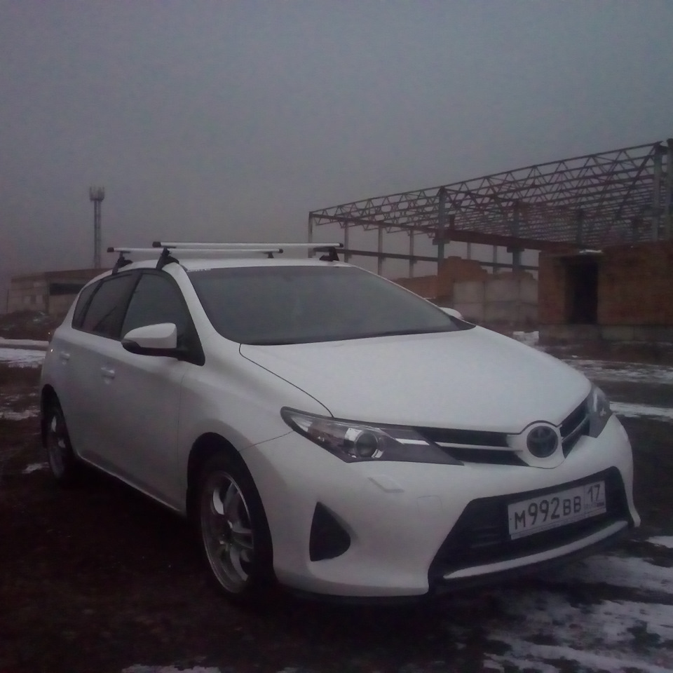 Новы поперечины. И как убрать гул, свист от них. — Toyota Auris (2G), 1 ...