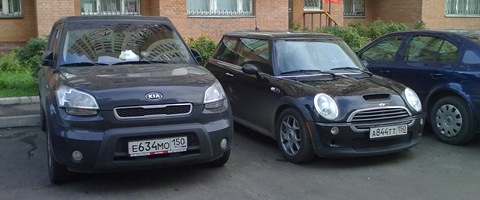 Почти как 2 капли воды. — KIA Soul (1G), 1,6 л, 2009 года | просто так ...