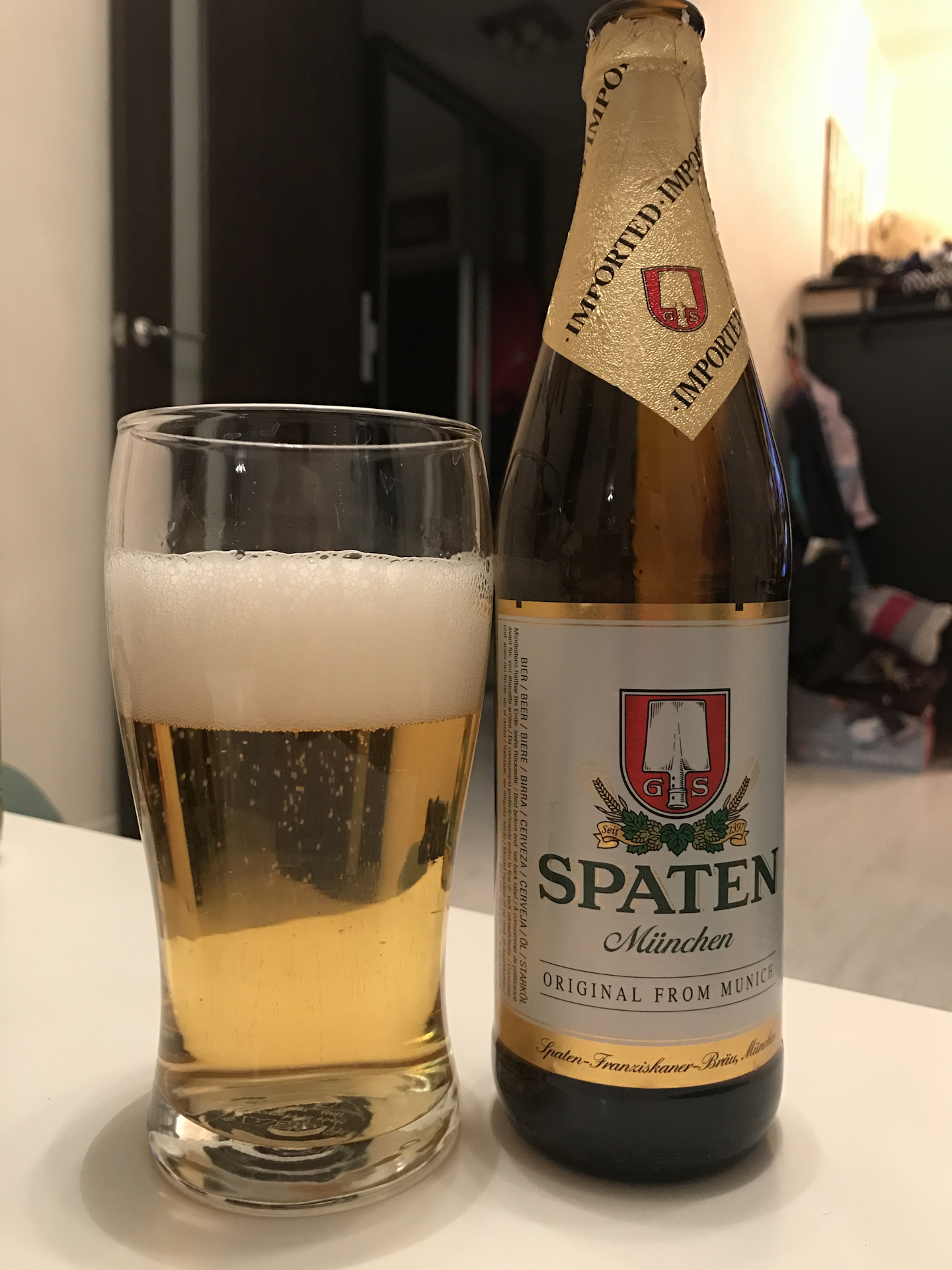 Spaten. Шпатен Мюнхен Хеллес. Spaten Munchen светлое.