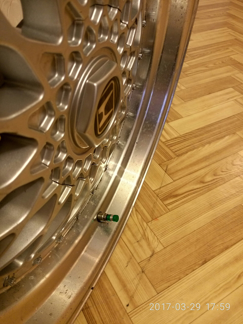 Заштопал диск. — Honda Accord Coupe (7G), 3 л, 2005 года | колёсные ...