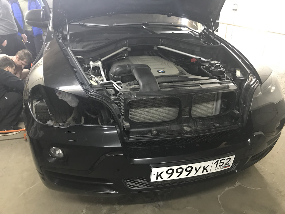 Ремонт фар Е53 до рест Часть II сборка и полировка - BMW X5 (E53), 3 л, 2002 год