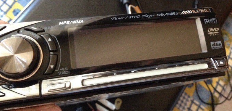 ALPINE DVA-9965J ヘッドユニット（希少！】ALPINE DVA-9965J