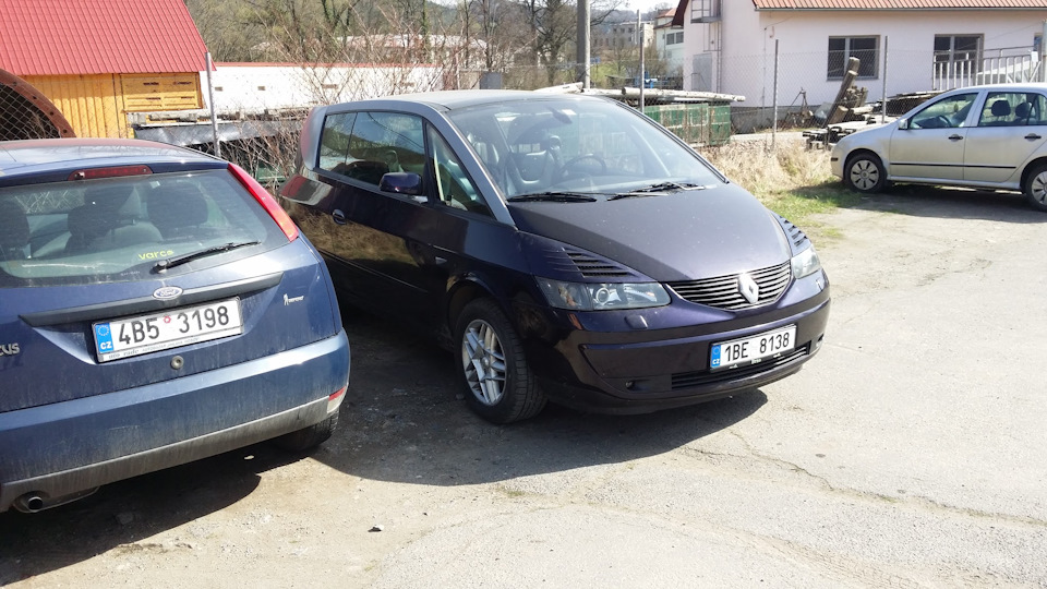 Первый выезд. — Renault Avantime, 3 л, 2002 года | своими руками | DRIVE2