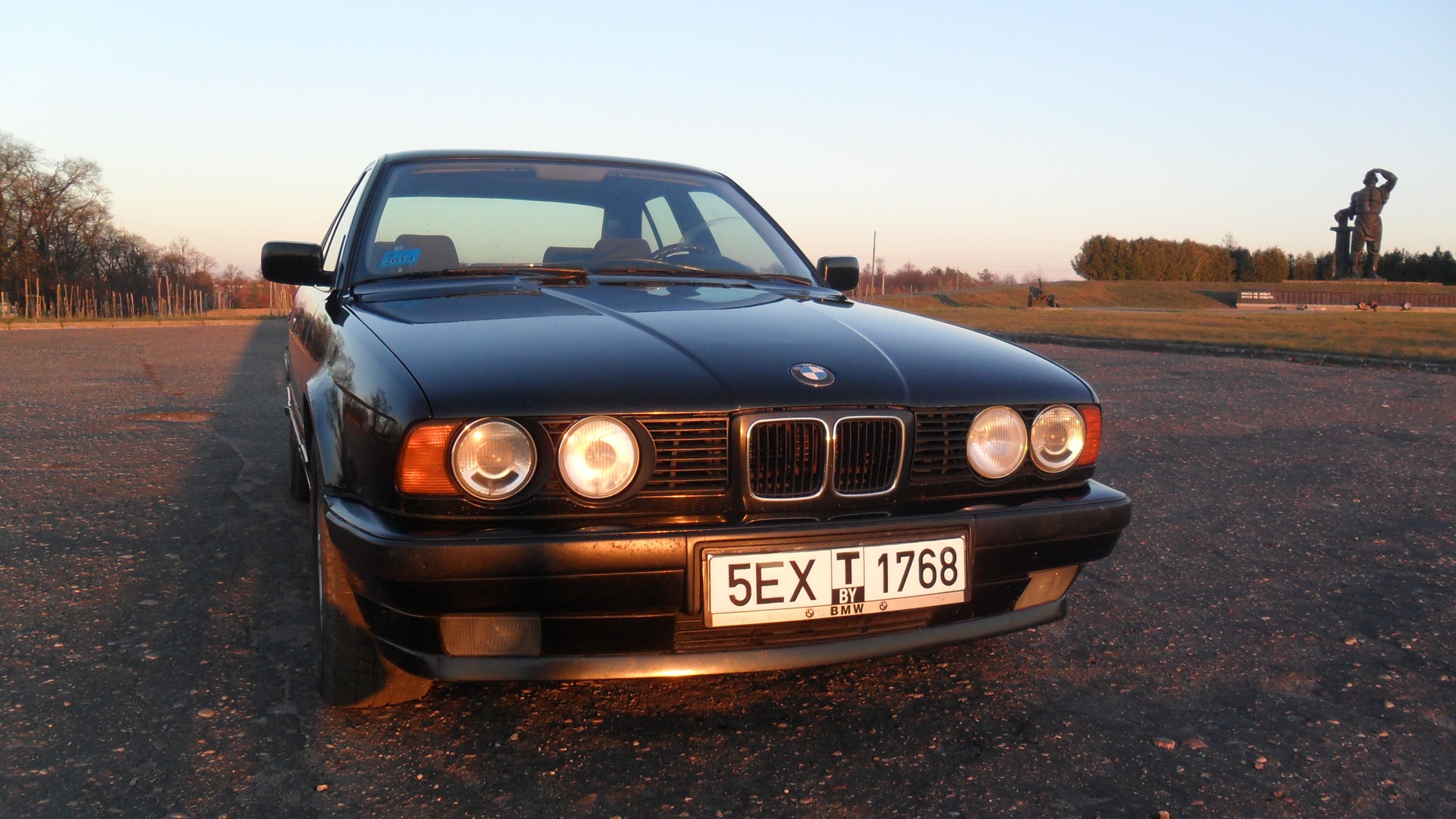 BMW 5 series (E34) 2.0 бензиновый 1992 | Шварц на DRIVE2