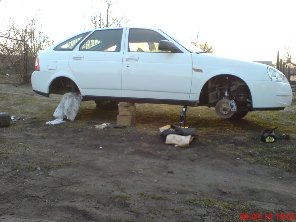 Фото в бортжурнале Lada Приора хэтчбек