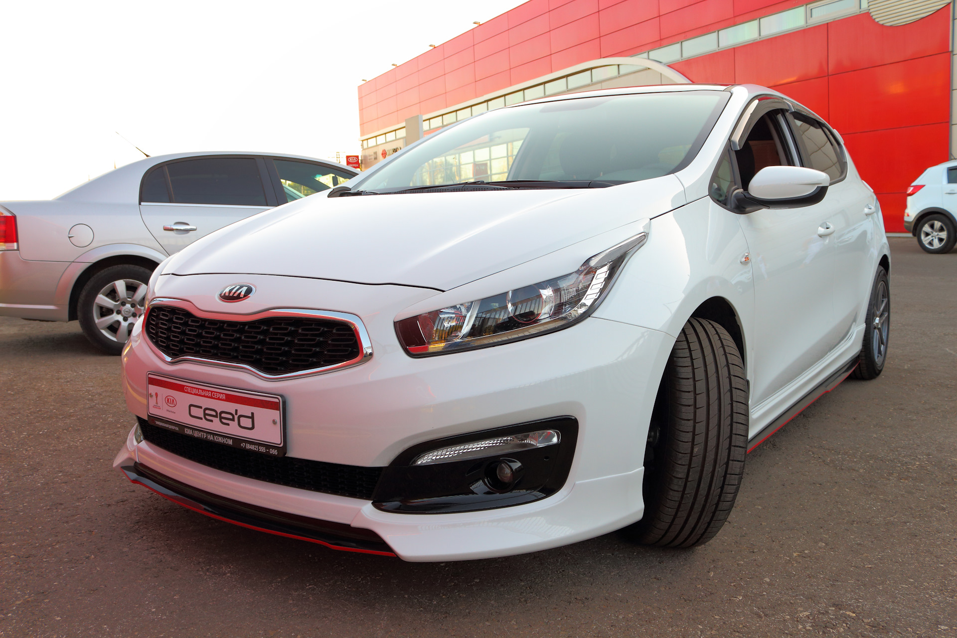 Kia Ceed gt line бампер