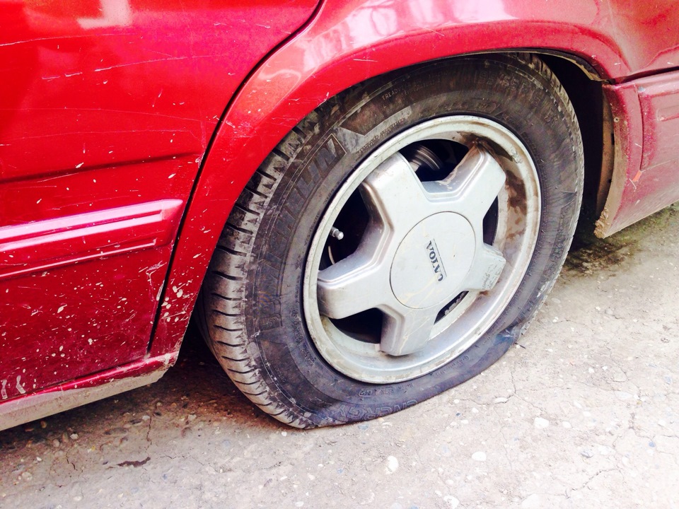 Утро добрым не бывает — Volvo 940, 2,3 л, 1997 года | шины | DRIVE2