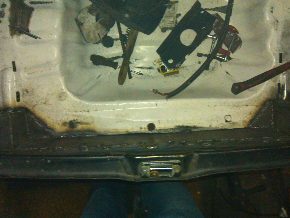 Решил переварить нижнюю часть заднего фартука. — Lada 21093, 1,6 л ...