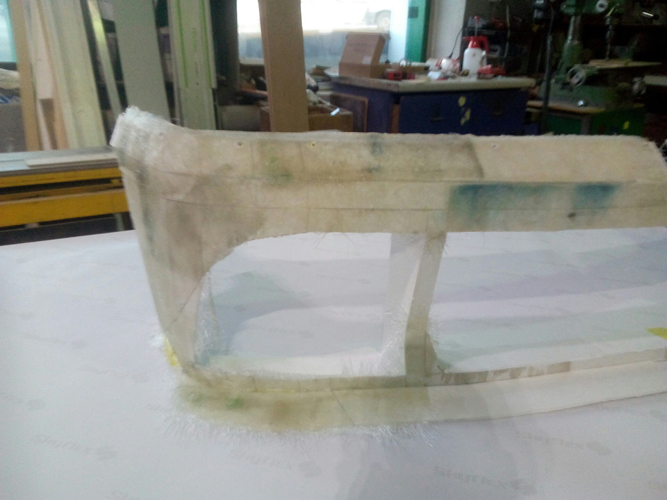 Покрыл стекловолокном бампер — DRIVE2