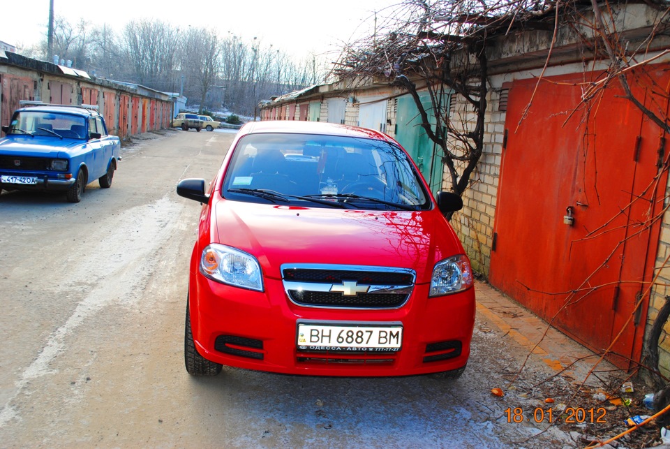 Chevrolet Aveo I Рестайлинг