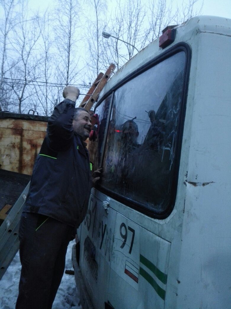 проверка на прочность ))) — ПАЗ-3206 4х4