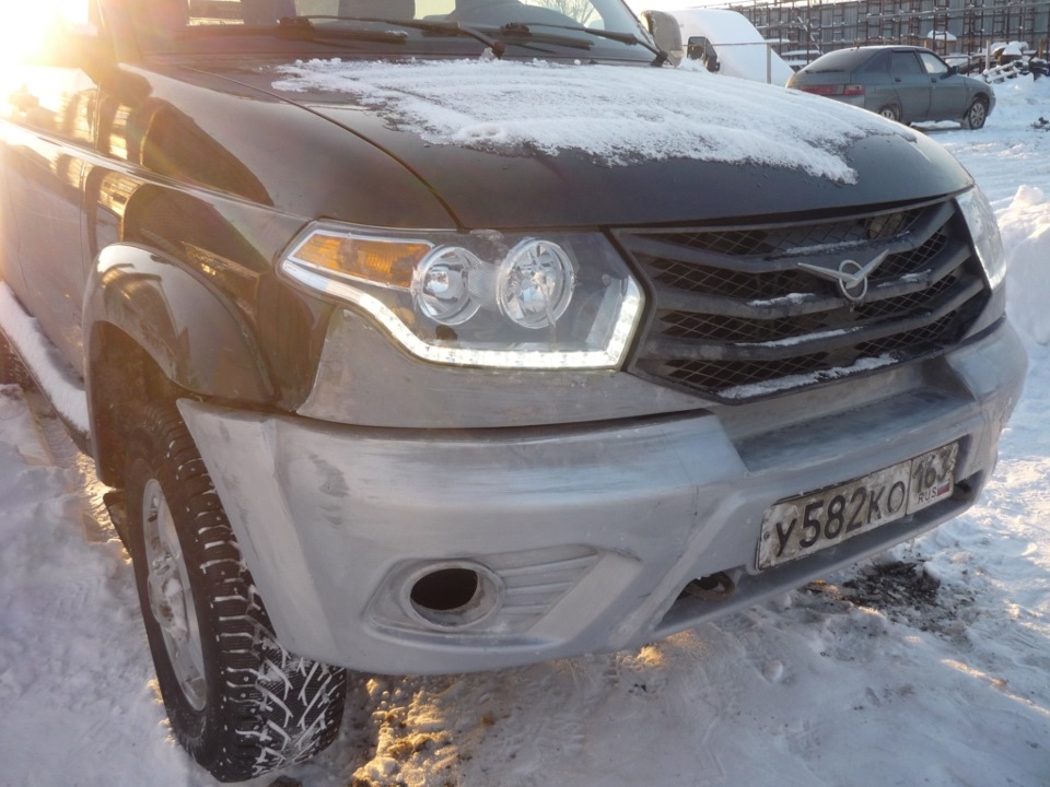 Купить Передний Бампер Уаз Патриот 2015