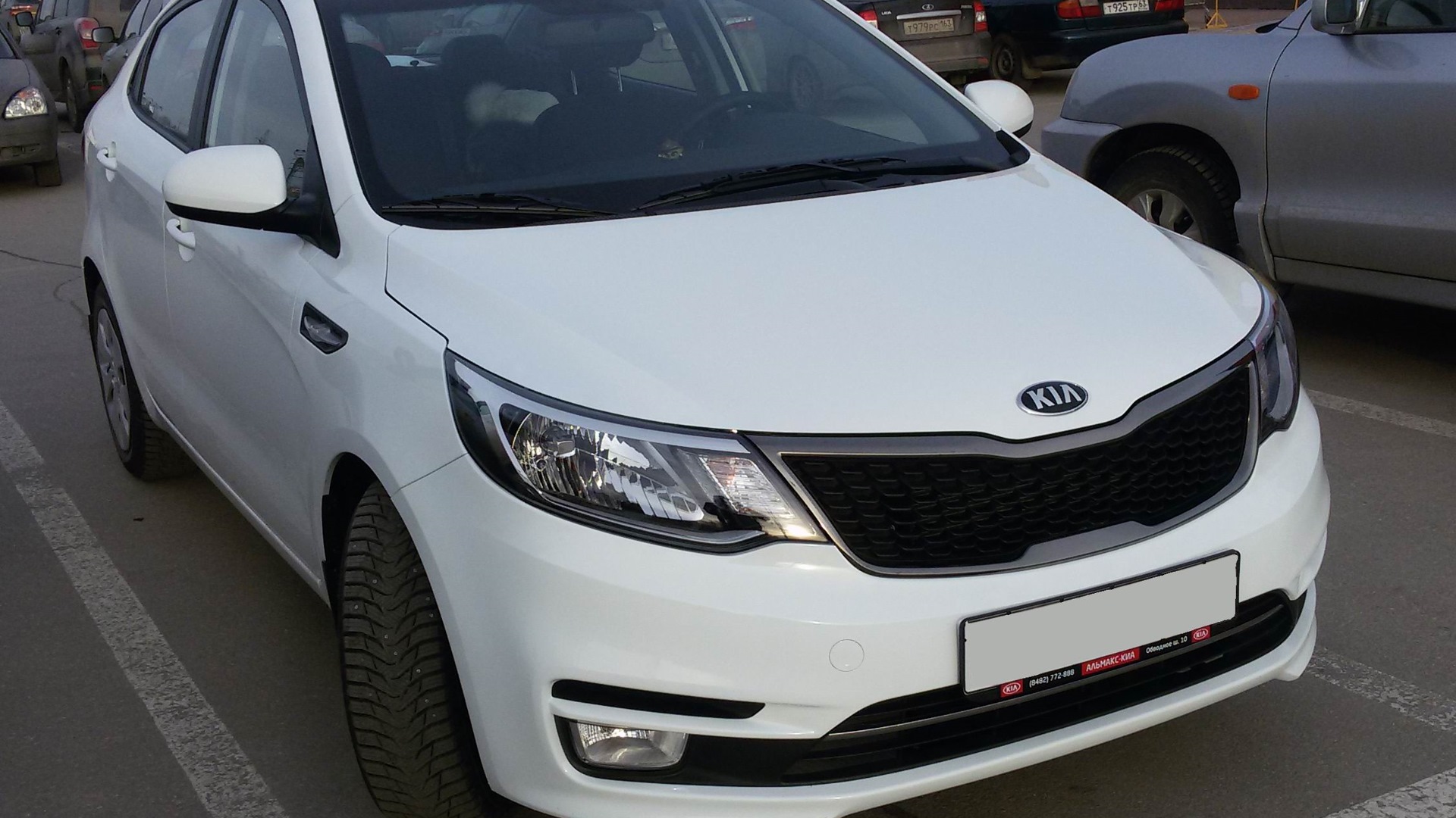 KIA Rio (3G) 1.6 бензиновый 2015 | 163 регион на DRIVE2