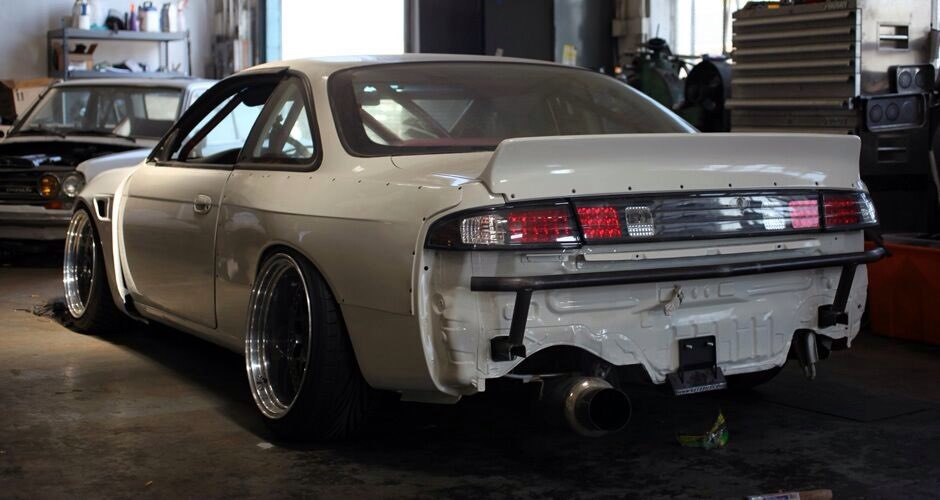 Nissan Silvia s13 спойлер