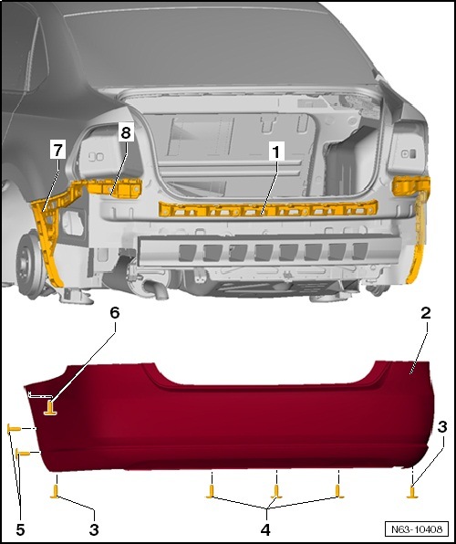 Как снять задний бампер vw polo Установка Парктроника VW Polo Sedan - Volkswagen Polo Sedan, 1,6 л, 2011 года ак