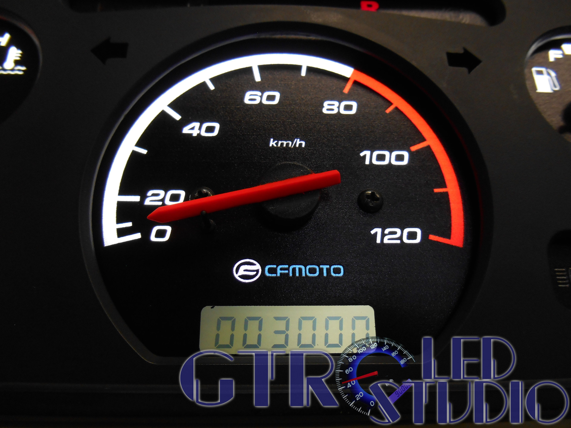 Cf moto приборная панель