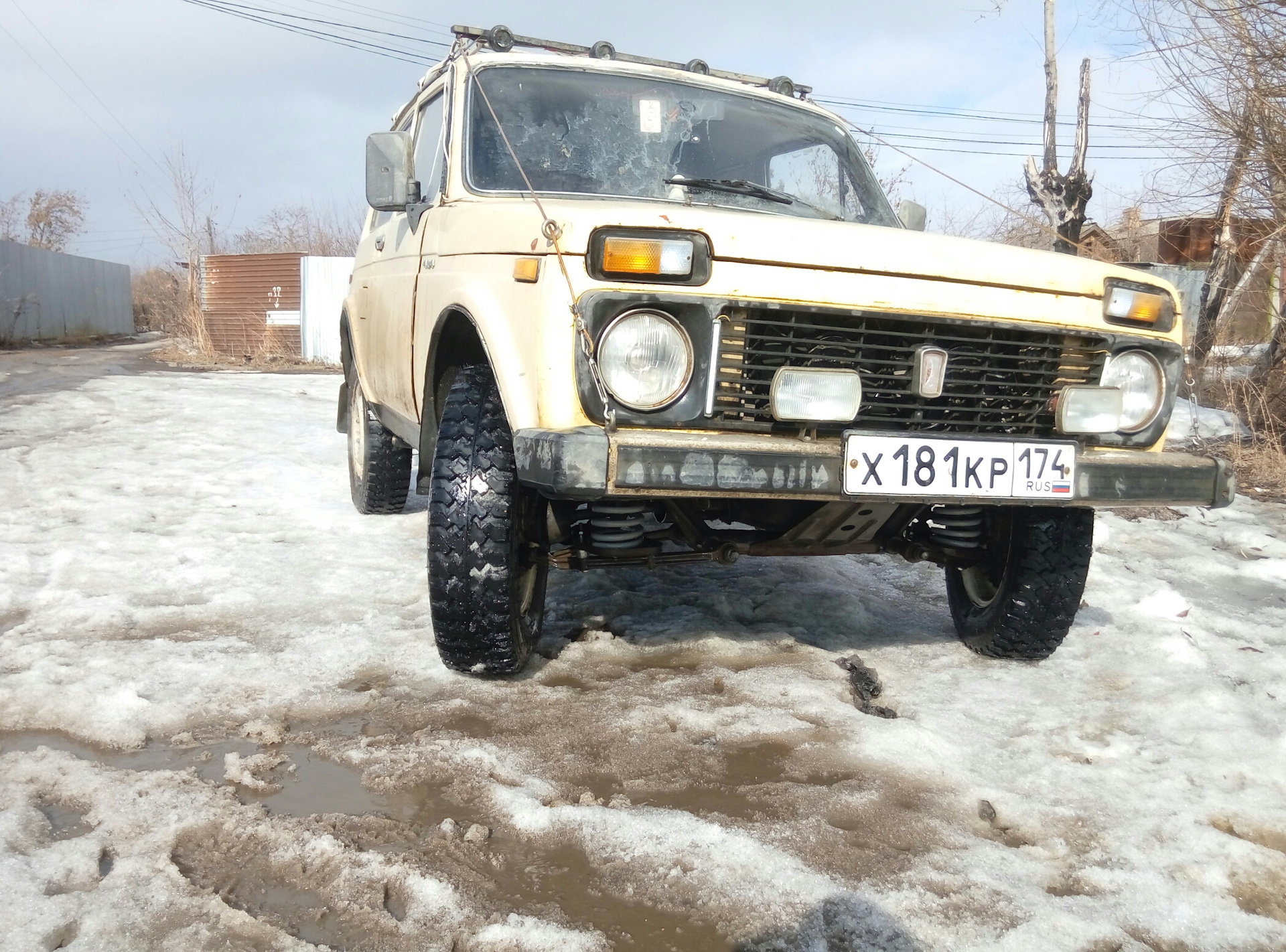 Резина форвард 139 — Lada 4x4 3D, 1,6 л, 1989 года | шины | DRIVE2