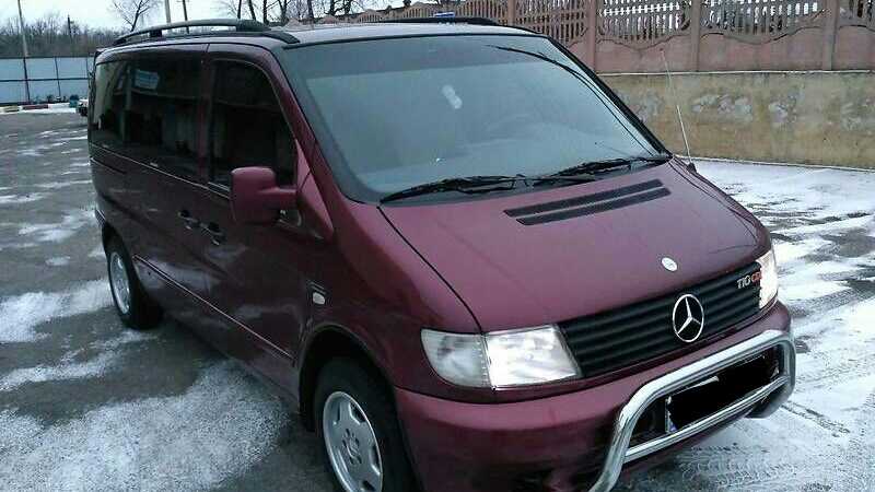 Мерседес вито 2000. Mercedes Vito 2000.