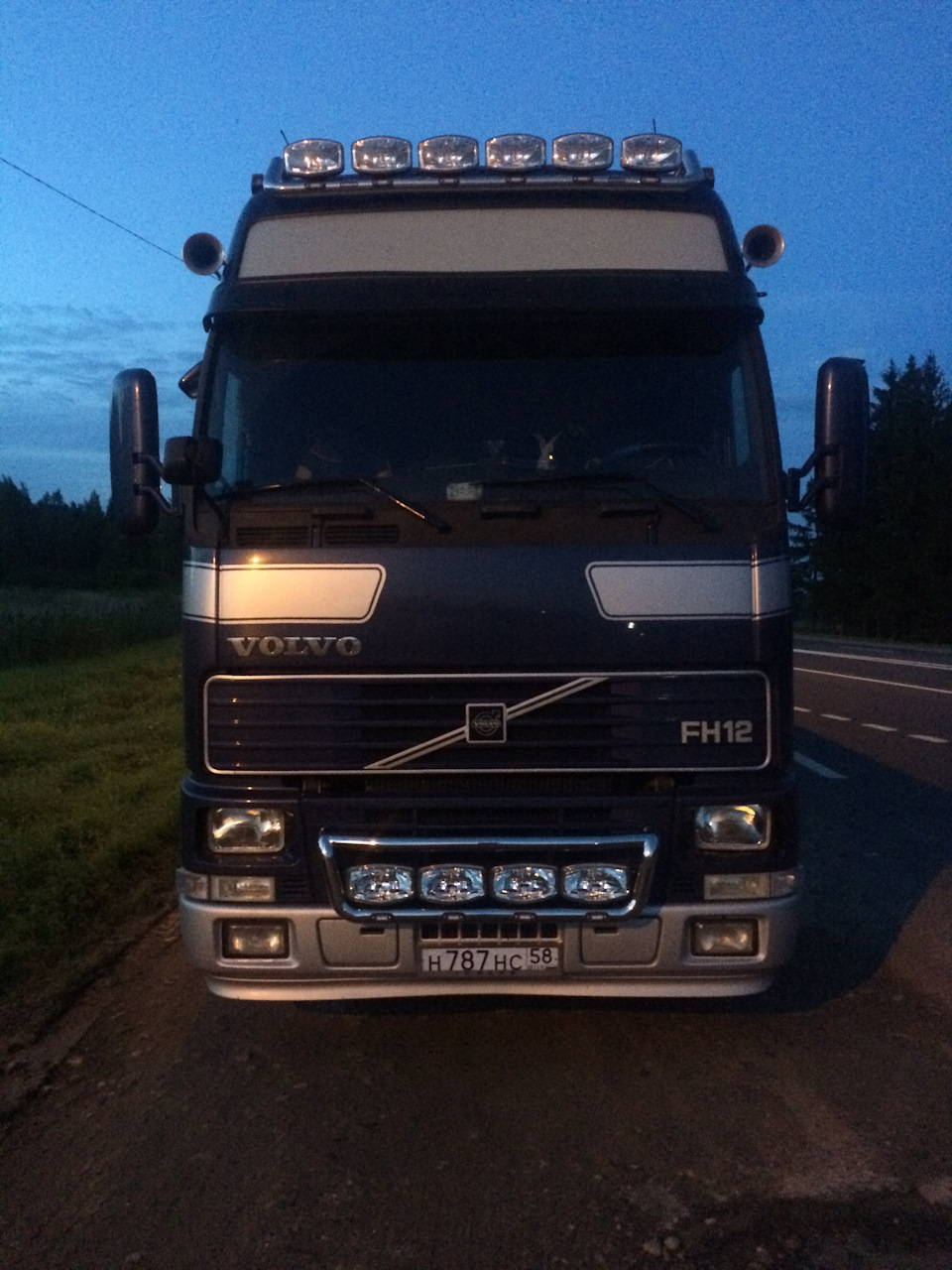 Наладил свет. — Volvo FH12 420, 9,9 л, 2000 года | стайлинг | DRIVE2