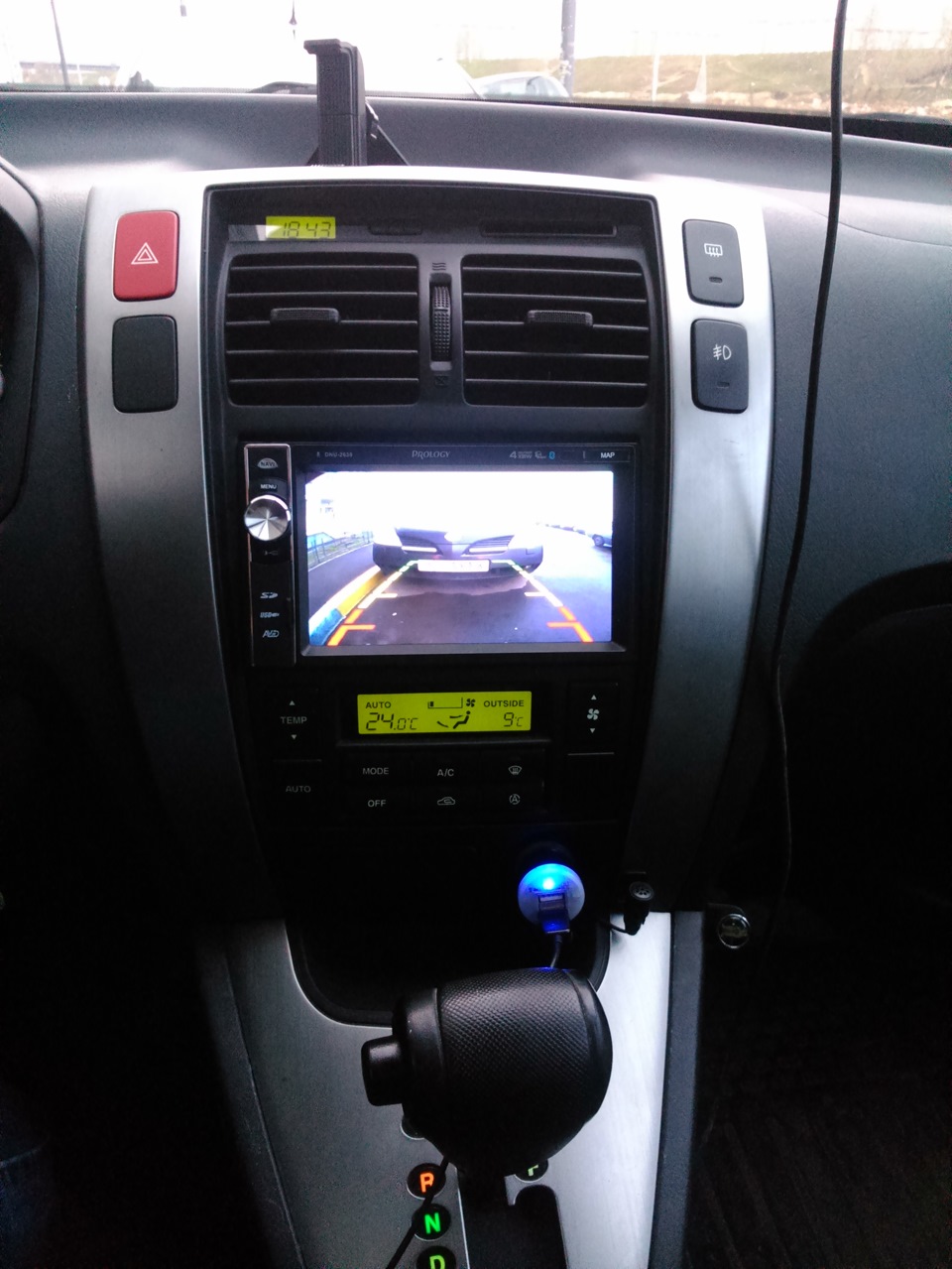 Как снять магнитолу хендай туксон Установка магнитолы Prology DNU-2630 - Hyundai Tucson (JM), 2 л, 2008 года автоз
