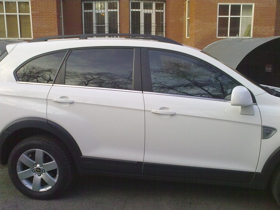 Перед 5. Chevrolet Captiva 5 зад. Каптива 4 тонировка.