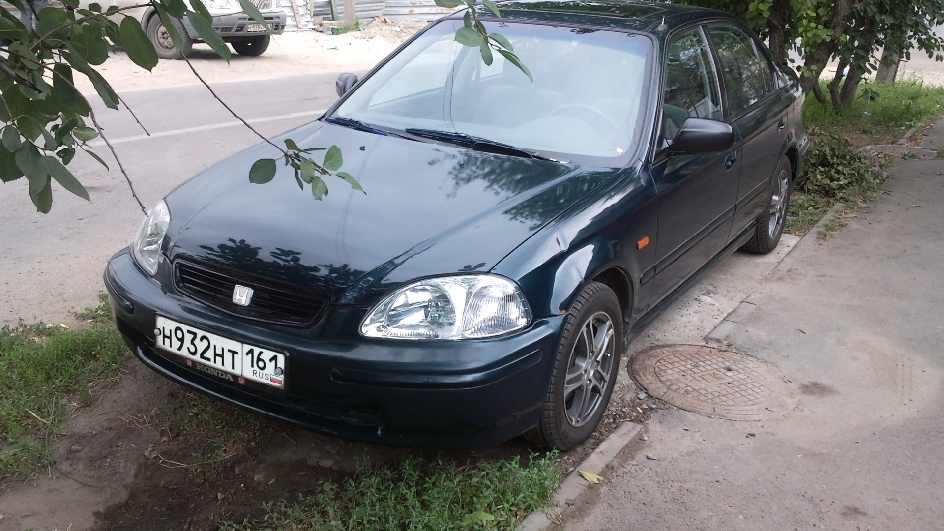 Honda Civic (6G) 1.5 бензиновый 1996 | サイプレスグリーンパール на DRIVE2