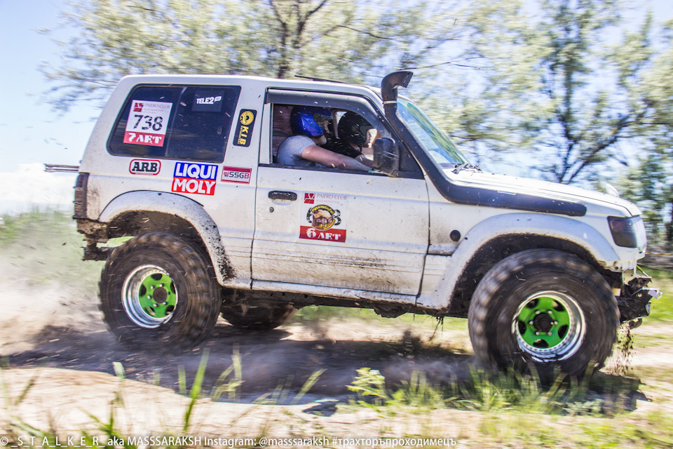 Ожесточённая борьба) — Toyota Land Cruiser Prado 70-series