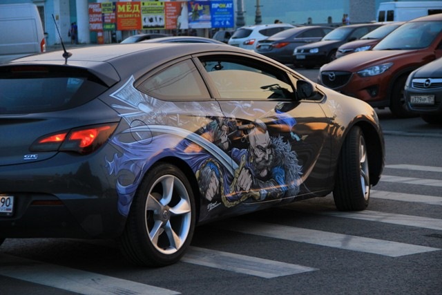 Винилография Opel Astra GTC