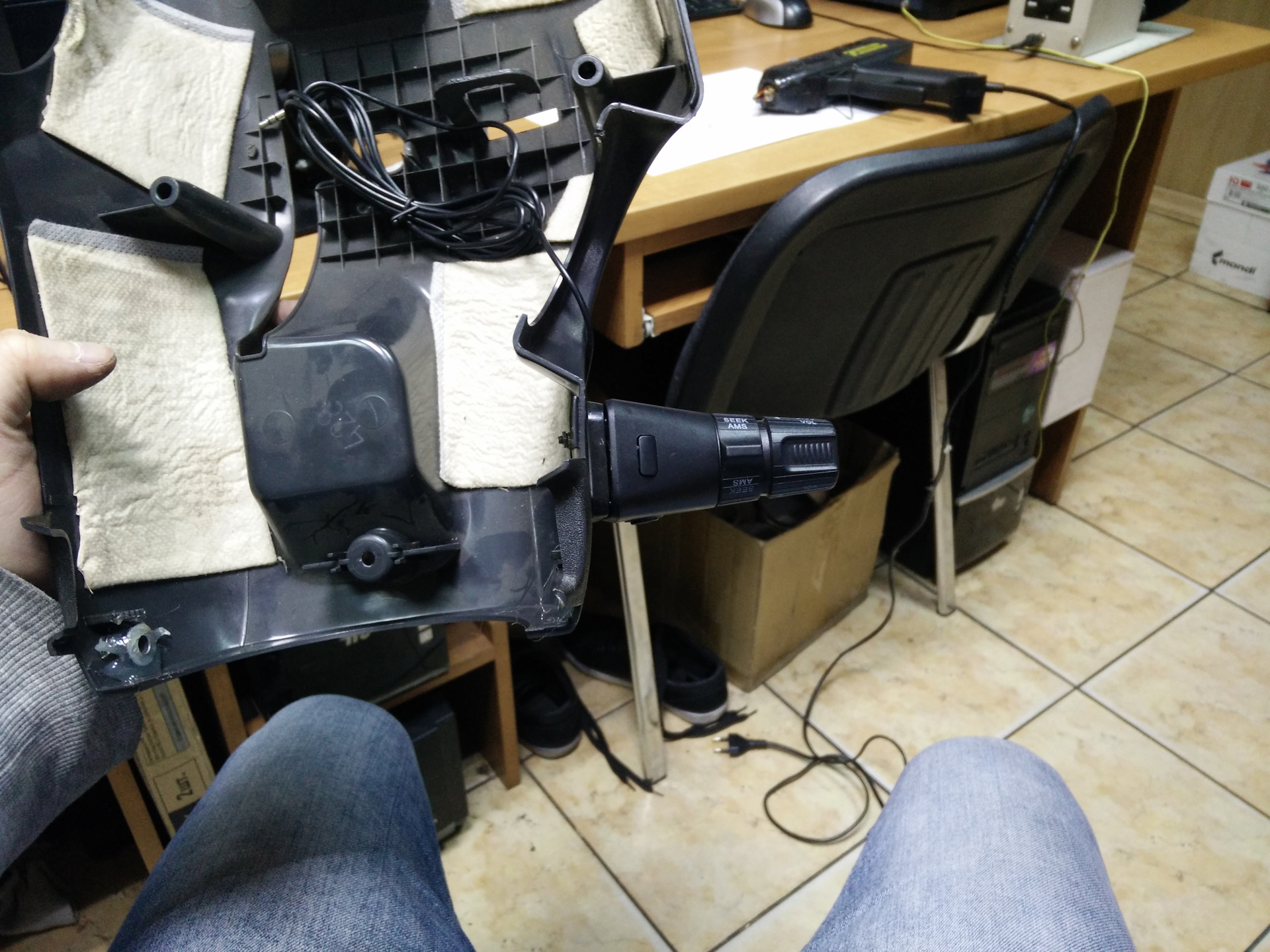 Подрулевой пульт acv rc-1s — Lada Калина хэтчбек, 1,6 л, 2011 года ...