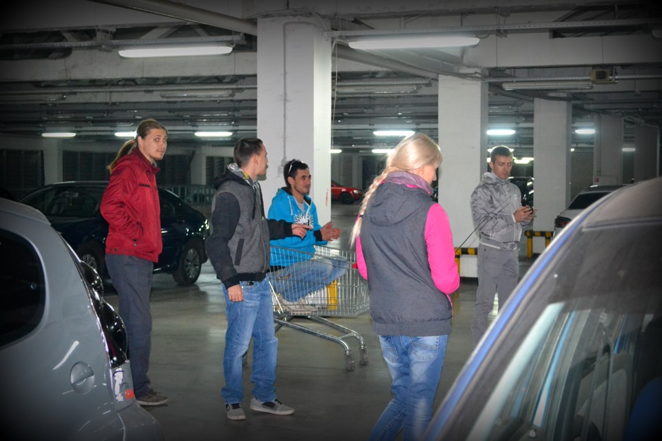 покатушки на тележках) — Citroen C1 (1G)