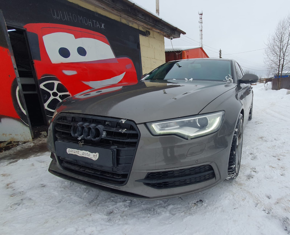 Би лед Оптима — Audi A6 (C7), 2 л, 2014 года | тюнинг | DRIVE2