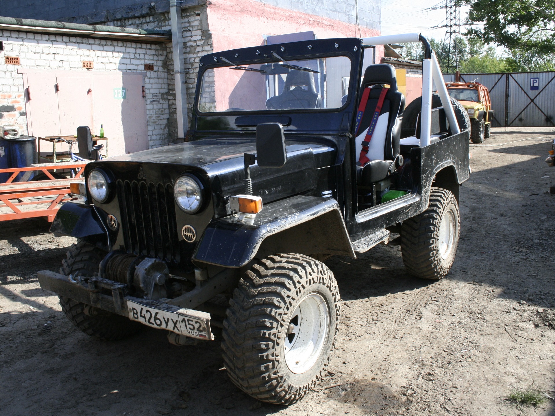 Прислали фото Джипи из новой жизни — Mitsubishi Jeep, 2,7 л, 1985 года |  фотография | DRIVE2