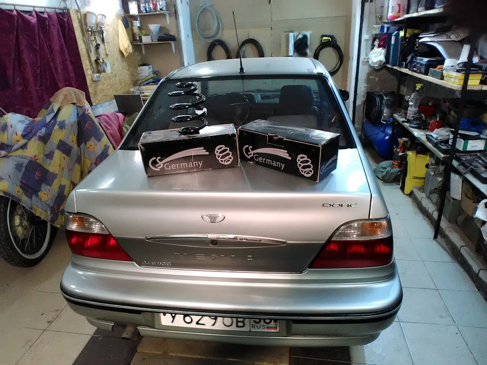 Замена пружин — целая эпопея! — Daewoo Nexia (2G), 1,5 л, 2007 года ...