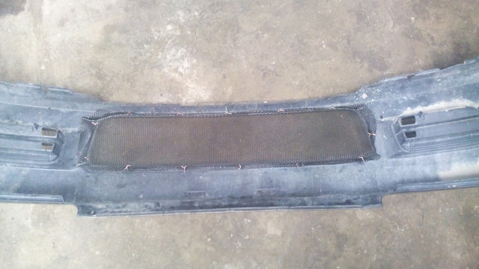 Сетка в бампер + надпись на заднее стекло — Honda Civic Hatchback (5G ...