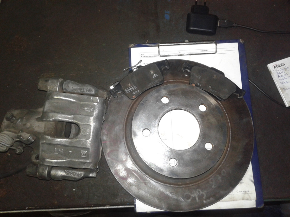 Задние дисковые тормоза — Mazda Axela (1G), 1,5 л, 2006 года | своими ...
