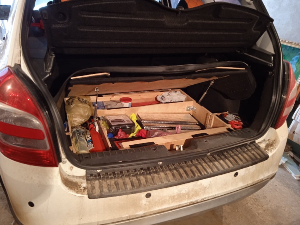 Газлифты на калину багажник - 95 фото